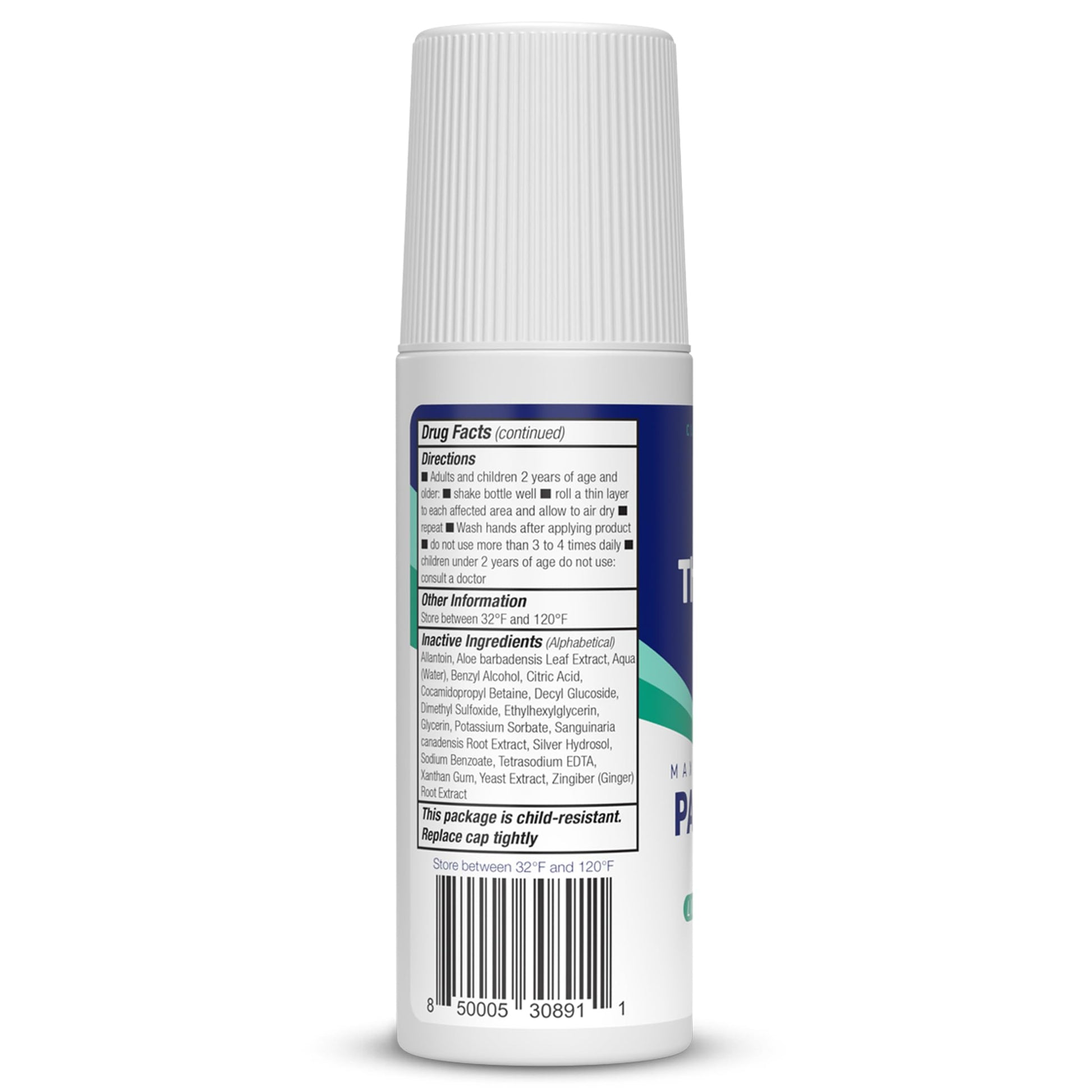 Theraworx Maximum Strength Pain Relief Roll-On with Lidocaine, Fast-Acting - 2.5 Oz - 1 Count Theraworx buy supplements canada