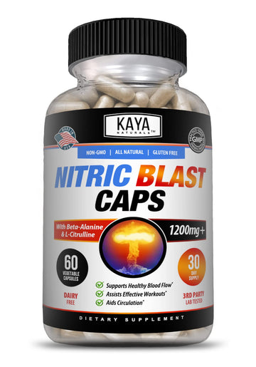 Kaya Naturals - Nitric Blast Potent All-Natural Herbal Supplement for Maximum Health Benefits Kaya Naturals buy supplements canada
