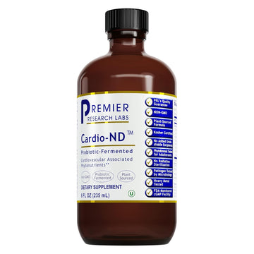 Premier Research Labs Fermented Cardio-ND - Cardio Heart Health, Cardio Support Liquid Fermented in Probiotics for Women, Men, Adults, Supports Heart Health with Hawthorne Berry - 8 fl oz Bottle Premier Research Labs buy supplements canada