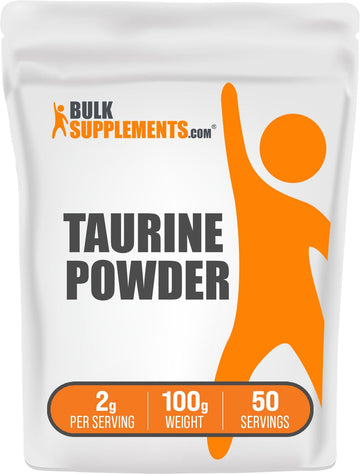 BULKSUPPLEMENTS.COM Taurine Powder - Taurine Supplement, Taurine 2000mg BULKSUPPLEMENTS.COM buy supplements canada