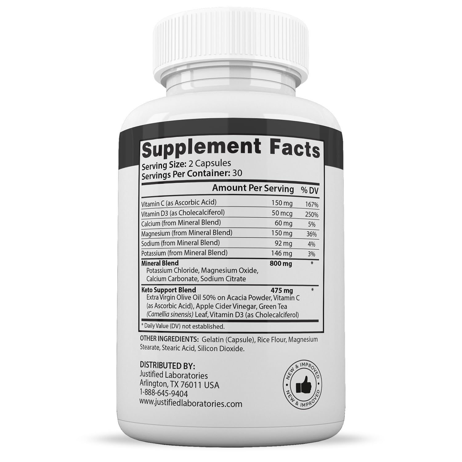 (2 Pack) Optimal Max Keto Pills 1275MG New & Improved Formula Contains Apple Cider Justified Laboratories buy supplements canada