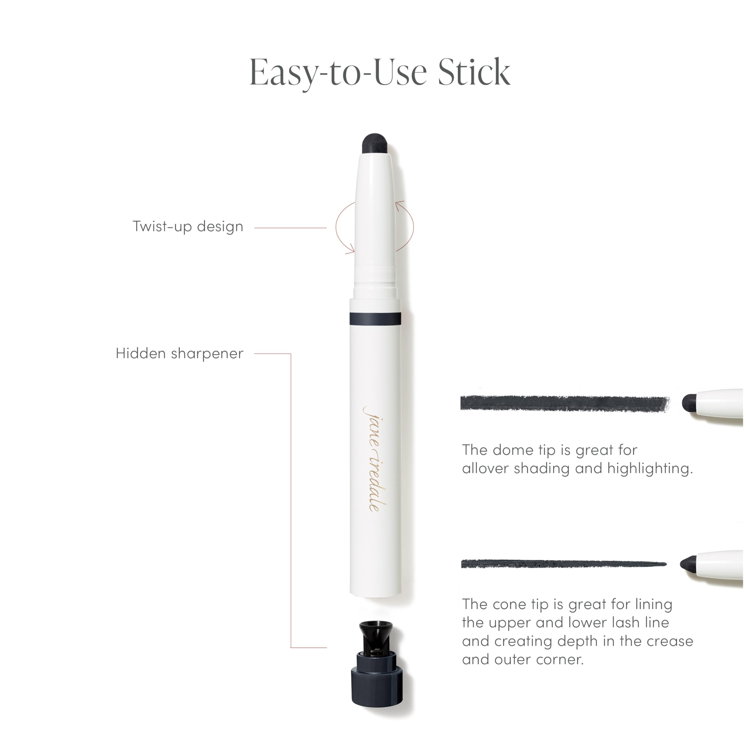 jane iredale ColorLuxe Eye Shadow Stick, Multi-Use Cream to Powder Formula with Sharpener, Highly Pigmented, Buildable, Long-Wear, Vegan, Cruelty-Free, Rosé jane iredale buy supplements canada