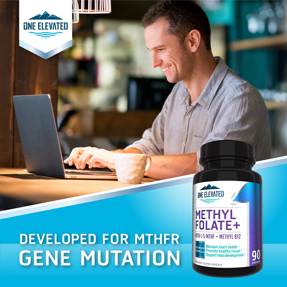 Double Strength & Most Bioactive Methyl Folate! Uniquely Formulated with Highest Pharmaceutical Grade Methylcobalamin (B12), Niacin, B1, B2 B6. One Elevated buy supplements canada