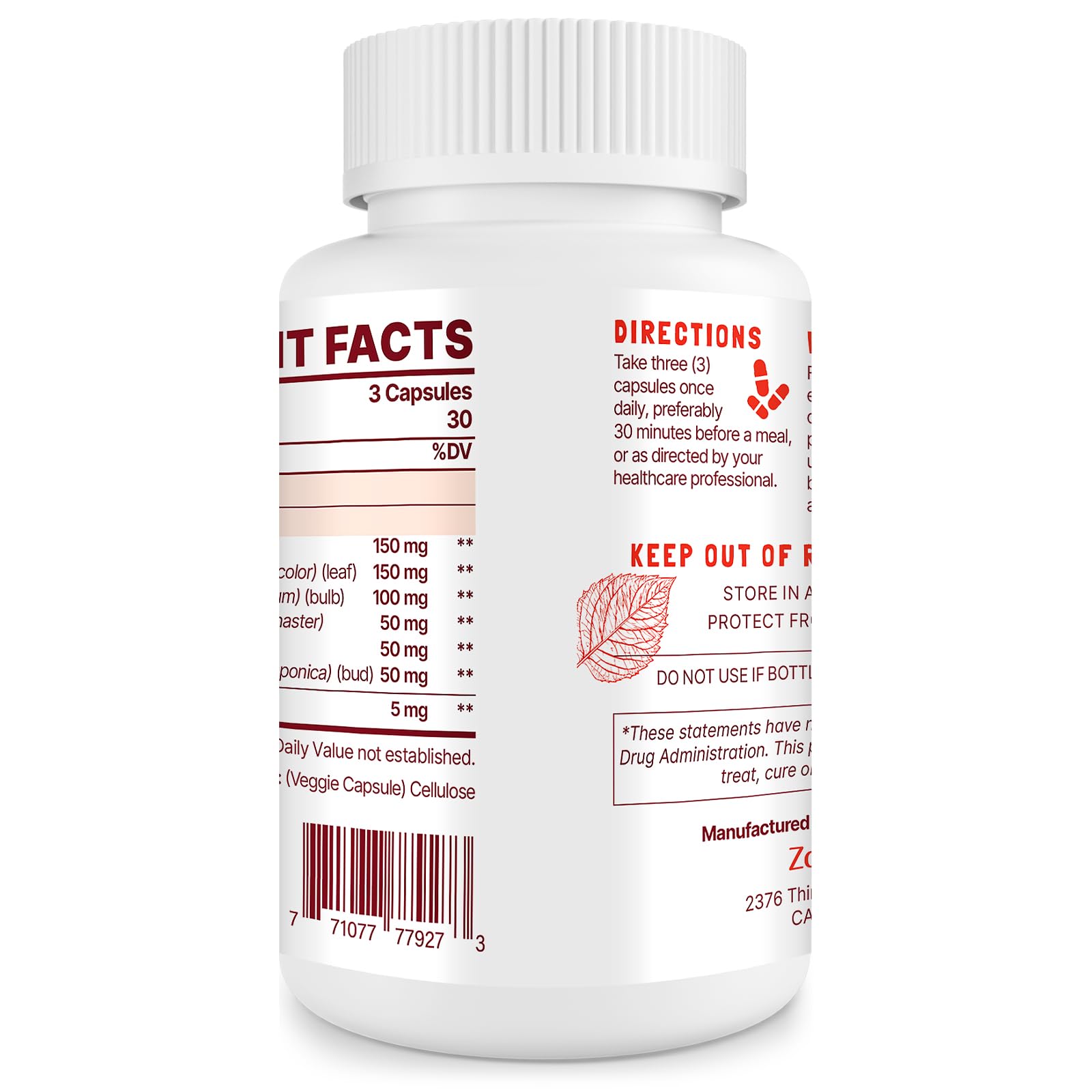 Zdoroviye Nitric Oxide Supplement for Men, 90 Capsules (2 Pack) Zdoroviye buy supplements canada