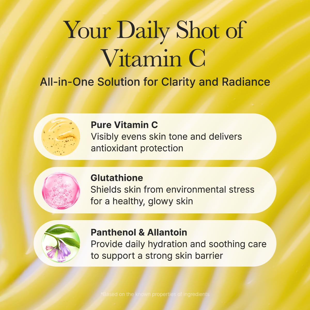 Arencia Vitamin C Booster Shot Serum with Glutathione, Niacinamide and Vitamin E for Dark Spot Care, Fine Lines & Wrinkles ARENCIA buy supplements canada