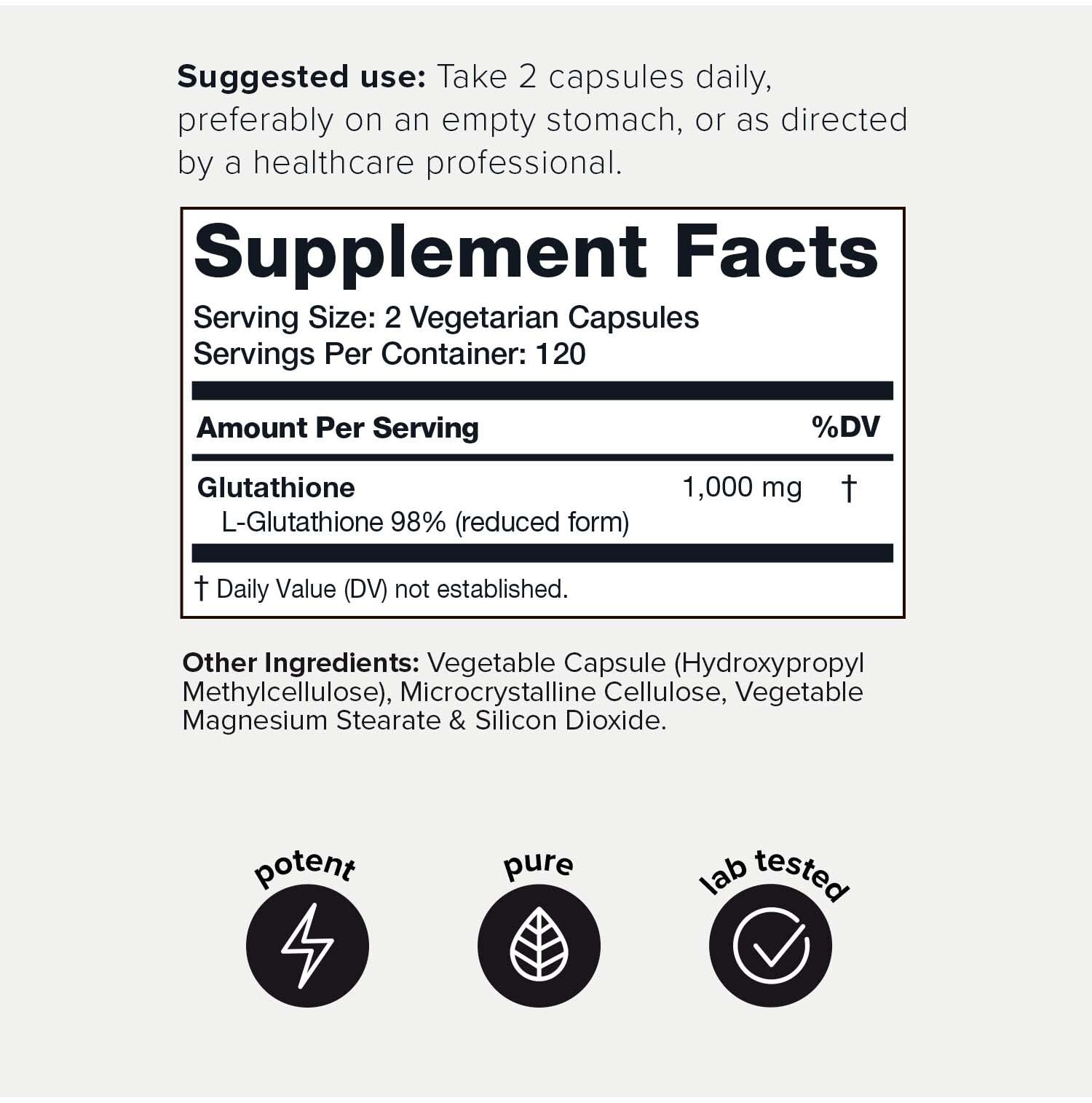 Toniiq Ultra High Strength Glutathione Capsules - 1000mg Concentrated Formula - 98%+ Toniiq buy supplements canada