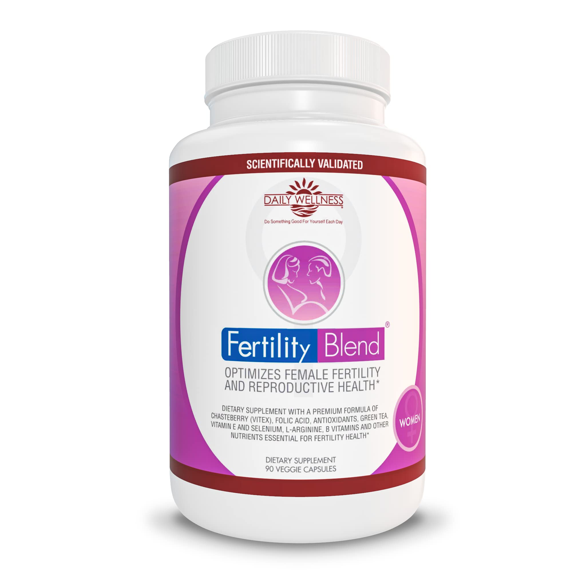 Daily Wellness Fertility Blend for Women - Fertility Supplements for Women, Conception Fertility Prenatal Vitamins, Trying to Conceive Progesterone Supplements, Cycle Support Conception Pills - 1 Pack Fertility Blend buy supplements canada