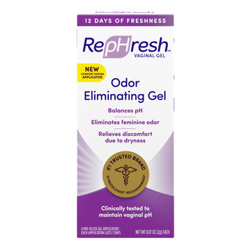 RepHresh Odor Eliminating Vaginal Gel, 4ct (0.07oz) RepHresh buy supplements canada