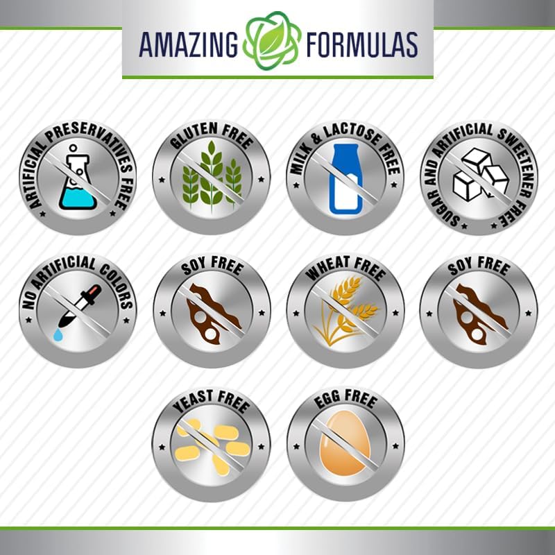 Amazing Formulas Men's One Multivitamin Supplement | Food Based | 150 Tablets | Perfect Blend of Vitamins, Minerals & Probiotics | Non-GMO | Gluten-Free | Made in USA Amazing Nutrition buy supplements canada