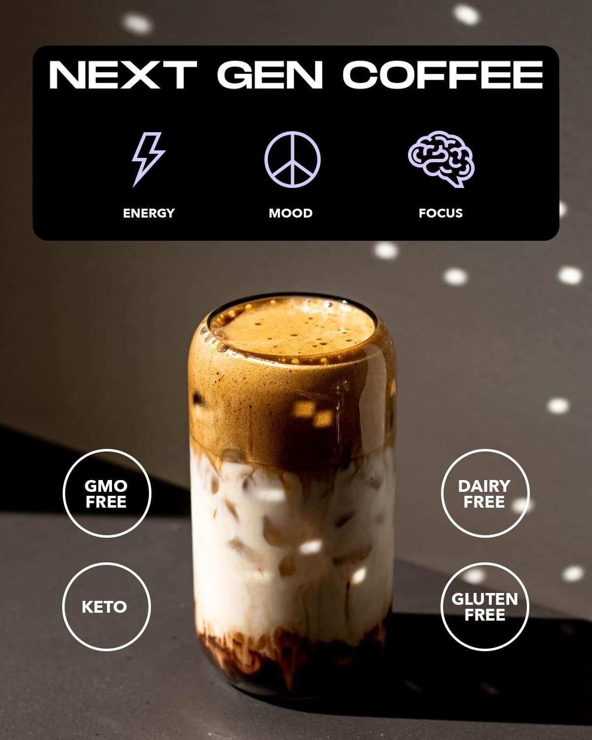 The Mushroom Latte by Everyday Dose | Premium Coffee Extract with Grass-Fed Collagen Everyday Dose buy supplements canada