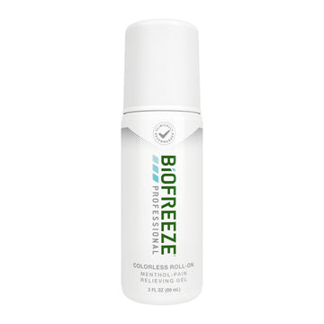 Biofreeze Professional Colorless Pain Relief Roll On, Knee & Simple Backache Relief, Arthritis Pain Reliever, Neck Pain Relief, Cooling Joint Pain Relief, Roll-On Menthol Gel 3 Fl Oz Biofreeze buy supplements canada