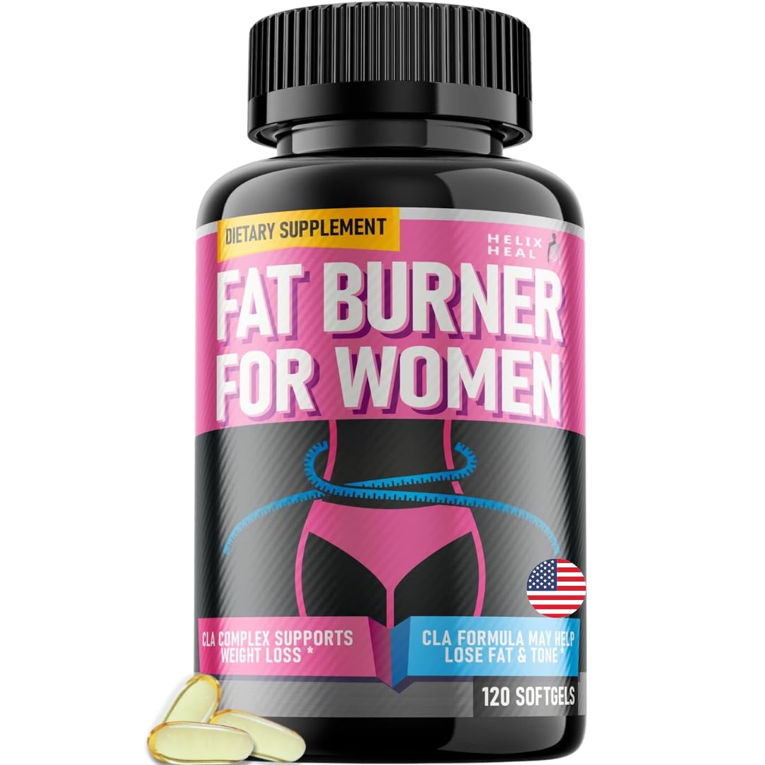 Helix Heal Belly Fat Burner for Women - Lose Stomach Fat w/Softgel Diet Pills Helix Heal buy supplements canada