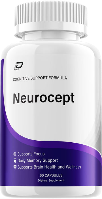 Neurocept Supplement Capsules – All Natural Maximum Strength Formula, Focus & Memory Support (60 Capsules) Indelo buy supplements canada