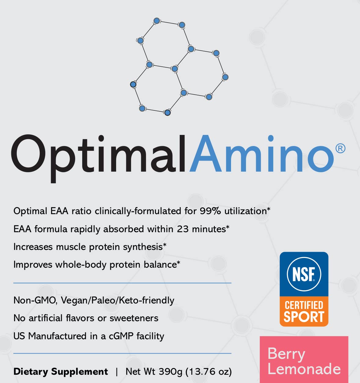 OptimalAmino Best Pre/Post Workout Recovery Drink, 99% Utilization Essential Amino Acid optimal amino buy supplements canada