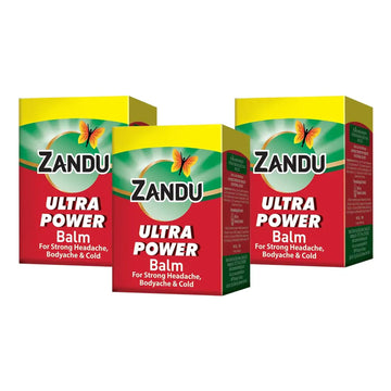 Zandu Ultra Red Balm | Ayurvedic Balm with Menthol, Camphor, Eucalyptus Oil | Relieves from Bodyache, Cold & Muscle Stiffness | Non Greasy & Fast Acting | 0.85 Fl Oz (Pack of 1) Zandu buy supplements canada