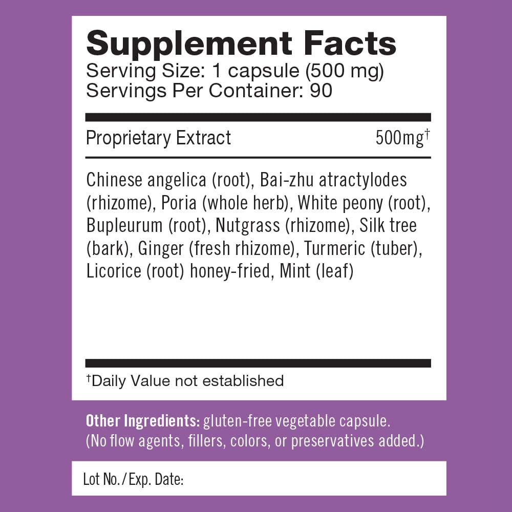 Herbalogic - Decompress MX Herb Capsules - Maximum Stress & Tension Relief - Reduces Anger & Moodiness, Positive Mood Support - Based on the Traditional Chinese Formula Xiao Yao San - 90 Cap Count Herbalogic buy supplements canada