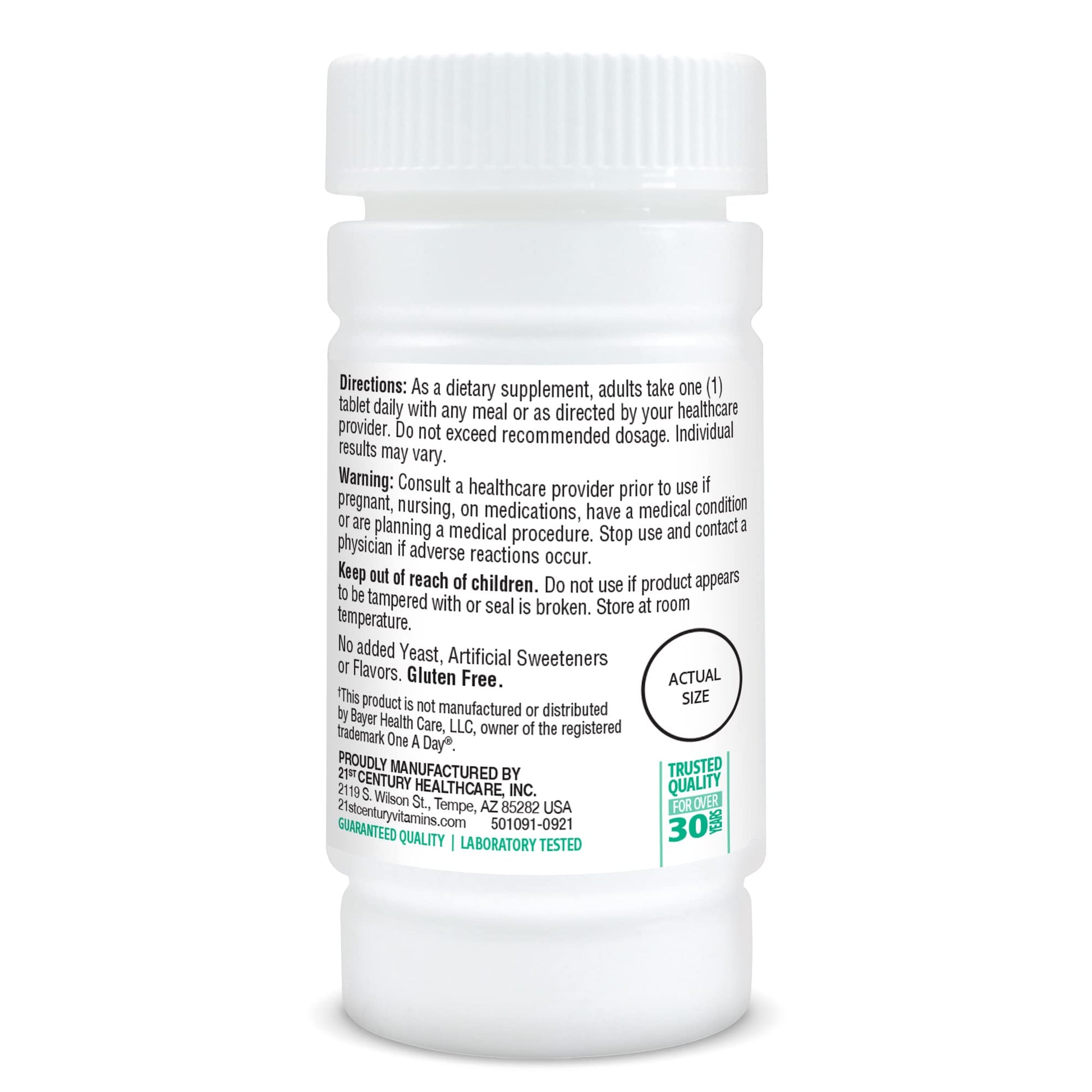 21st Century One Daily Essential Tablets, 100 Count 21st Century buy supplements canada