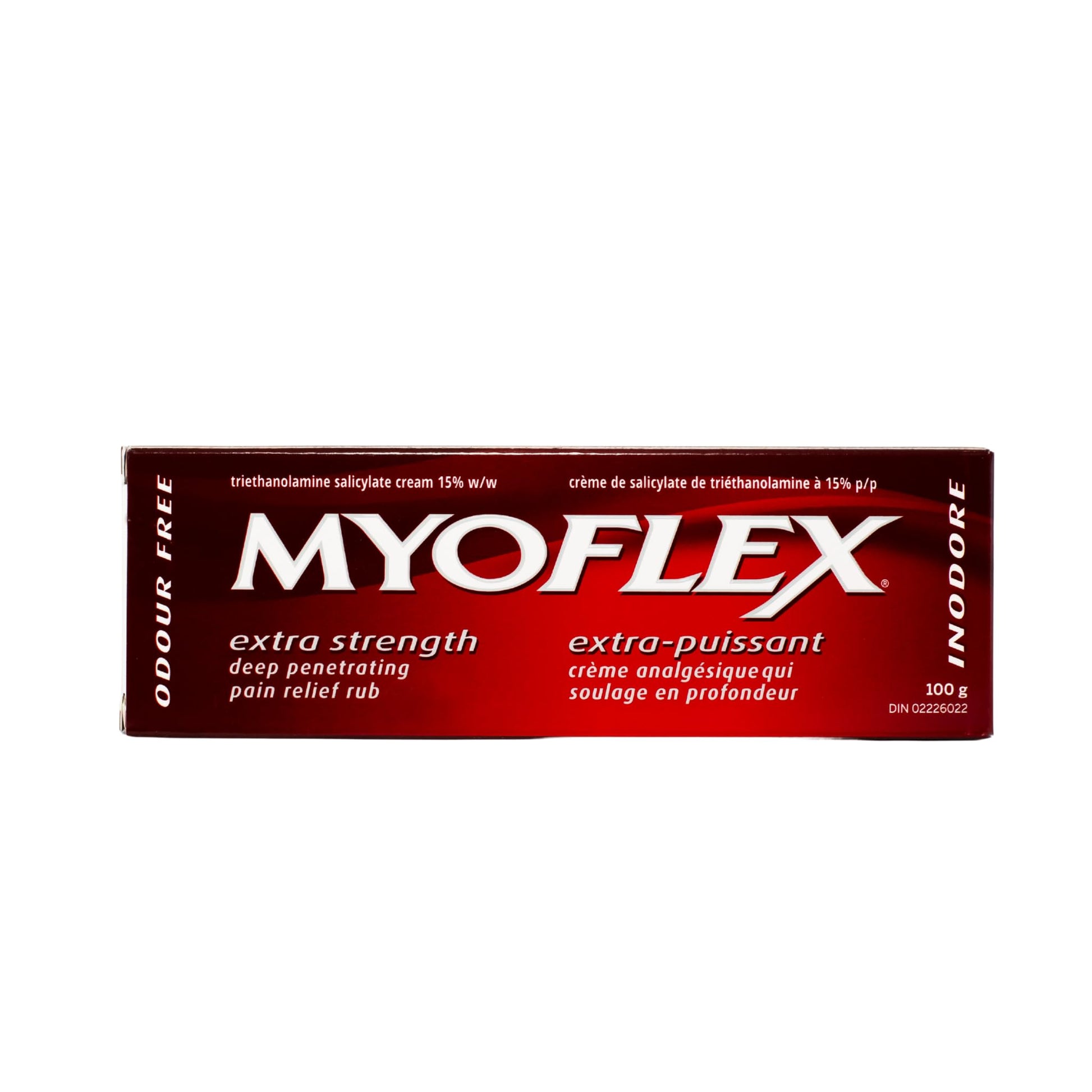 Myoflex Pain Relief Rub | Odourless | Provides Deep Penetrating Relief of Muscle Soreness & Joint Pain | Menthol Free | Stain Free | Non-Greasy | Great for Ages 2+ | 100 Grams (Extra Strength) Myoflex buy supplements canada