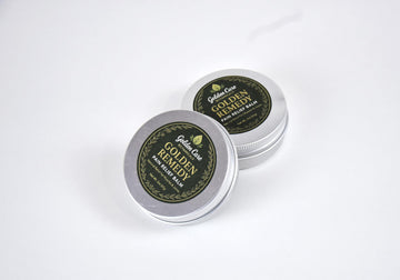 Golden Remedy Pain Balm - Topical Analgesic with Menthol & Camphor - Fast Acting Cooling Formula Golden Care Botanicals buy supplements canada