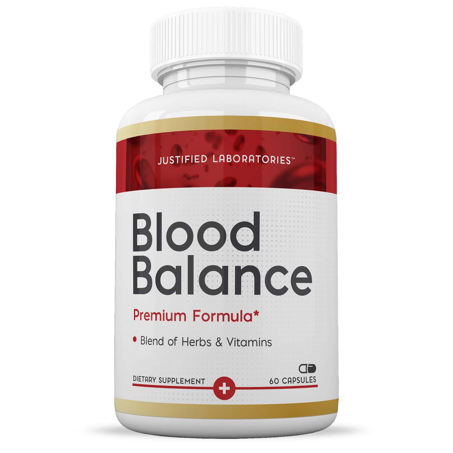 (2 Pack) Blood Balance Advanced Formula 688MG Supplement Pills 120 Capsules Justified Laboratories buy supplements canada