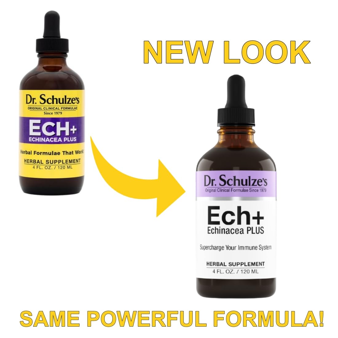 Dr. Schulze's Echinacea Plus | Echinacea Root and Seed | All Organic Extract | Gluten-Free Dr. Schulze's buy supplements canada