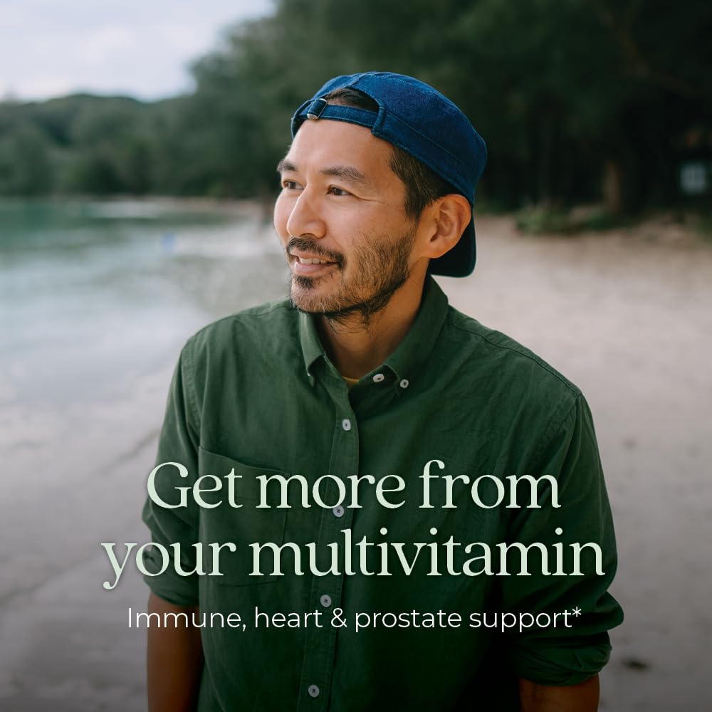 New Chapter Men’s Multivitamin 40+, Extra B6 & B12, D3, Vitamin C & Zinc, Immune, Heart, Cellular Energy, and Brain Health New Chapter buy supplements canada
