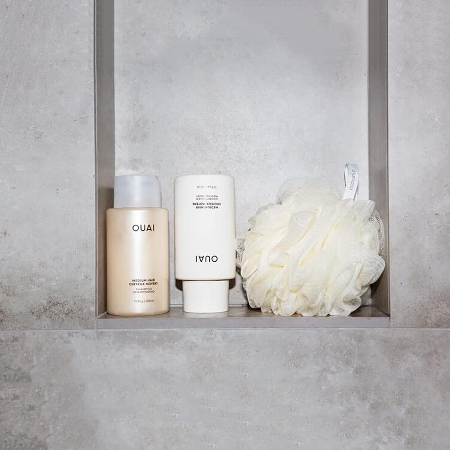 OUAI Medium Hair Shampoo and Conditioner Set - Sulfate-Free Shampoo and Conditioner for Women & Men - Made with Keratin, Shea Butter & Avocado Oil - Free of Parabens & Phthalates (10 Fl Oz) OUAI buy supplements canada