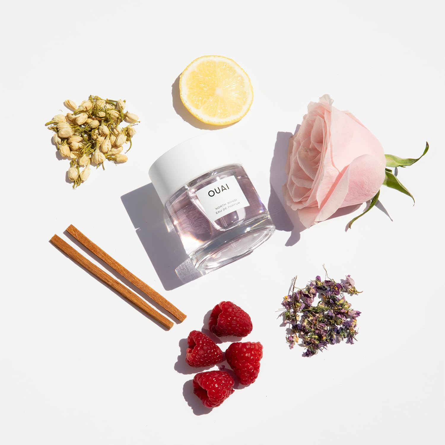 OUAI North Bondi Eau de Parfum - Elegant Womens Perfume for Everyday Wear - Fresh Floral Scent has Notes of Lemon, Jasmine and Bergamot with Delicate Hints of Violet and White Musk (1.7 Oz) OUAI buy supplements canada