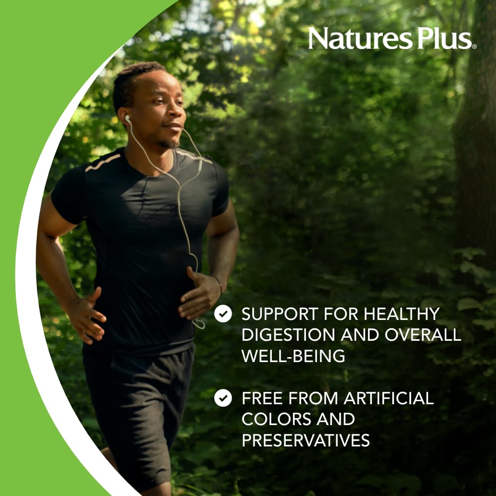 NaturesPlus Papaya Enzyme - 180 Chewable Tablets - Digestive Aid Supplement with Amylase & Protease - Helps Reduce Gas, Bloating, Stomach Upset & Discomfort - Vegan, Gluten Free - 180 Servings NaturesPlus buy supplements canada