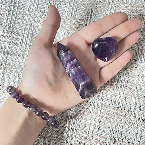 Goplemo Crystals and Healing Stones Gift Set, Amethyst Healing Crystals Set for Reiki Meditation Goplemo buy supplements canada