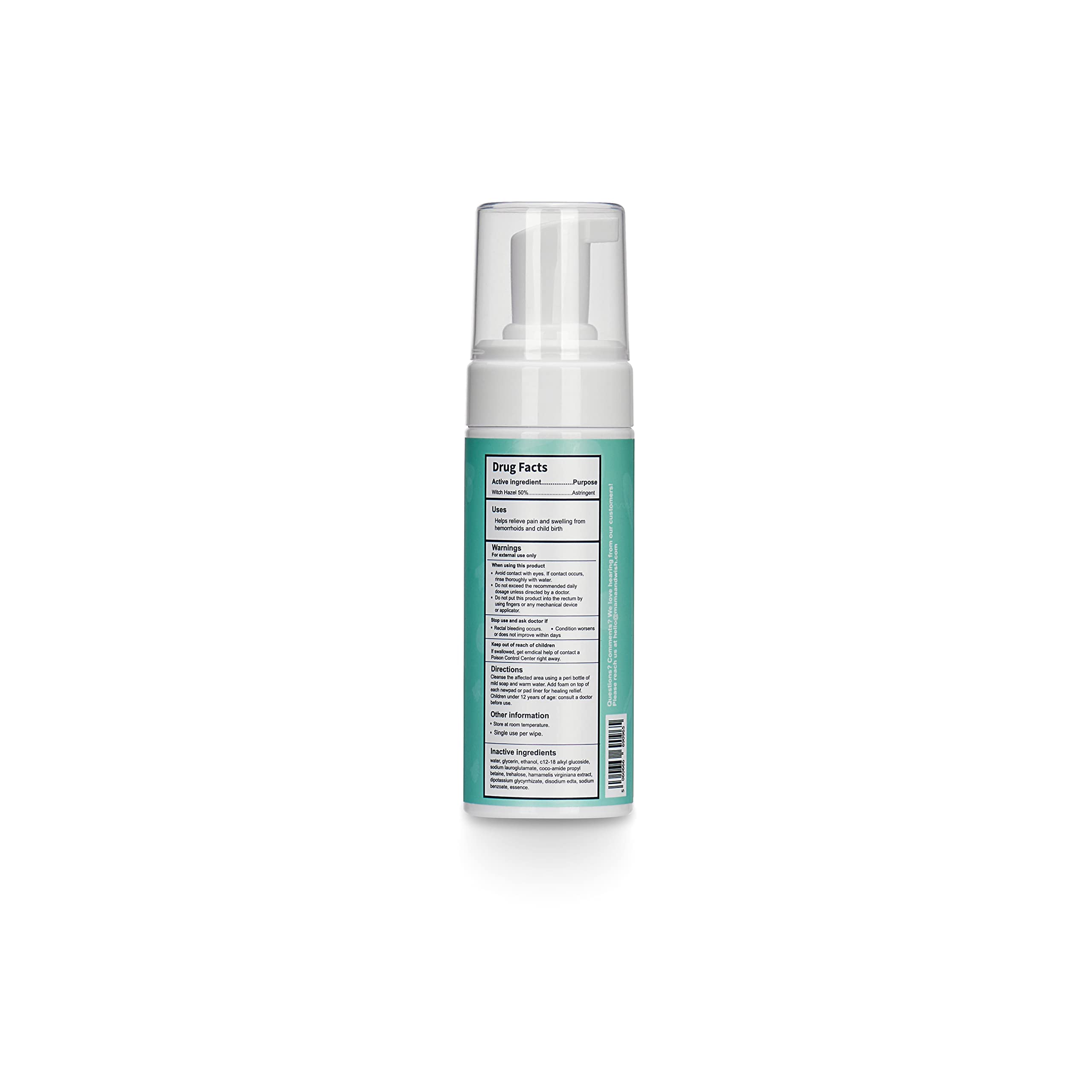 Witch Hazel Spray | Perineal Spray Postpartum Essentials Foam | Postpartum Spray - Perineal Healing Foam for Post Partum Care and Recovery an Essential for Labor (2 Pack) Mama & Wish buy supplements canada