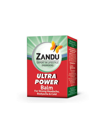 4 x Zandu Balm Ultra Power Balm Multipurpose Solution for Strong Headache Body Ache and Cold 8ml Zandu buy supplements canada