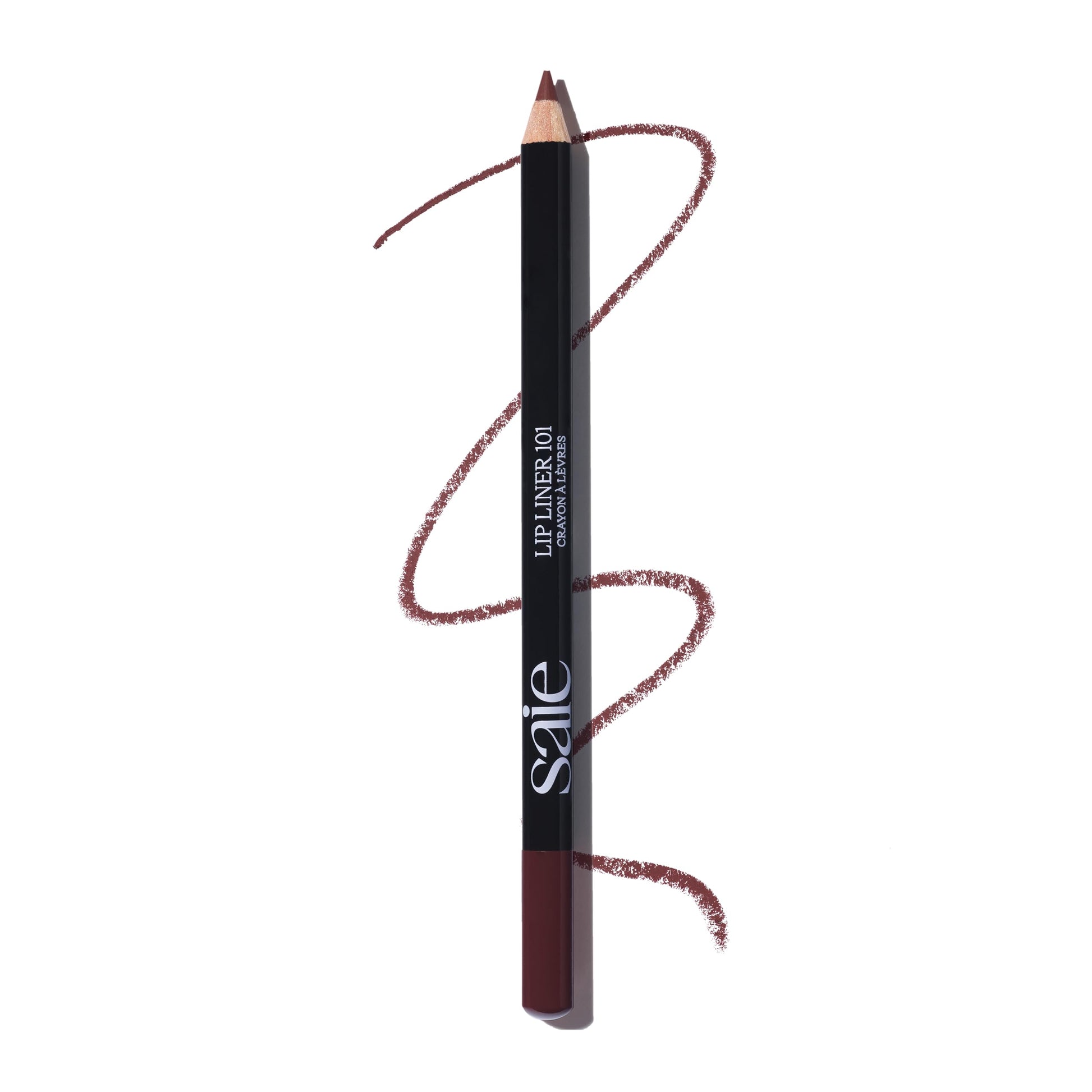 Saie Lip Liner 101 - Lip Pencil Made with a Creamy, Soft Matte Formula for a Naturally Framed or Fully Filled Look - Supercharged with Shea Butter & Jojoba Oil - Tease (.05 oz) Saie buy supplements canada