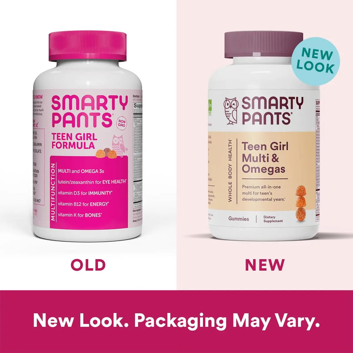 SmartyPants Teen Girl Multivitamin Gummies: Omega 3 Fish Oil (EPA/DHA), Vitamin D3, C, Vitamin B12 & Kids Multivitamin Gummies SmartyPants buy supplements canada