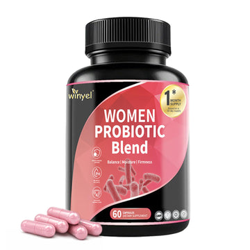 WINYEL Vaginal Probiotics for Women with Prebiotics & Herbal Blend – pH Balance & Feminine Health Support – Multi-Strain Lactobacillus for Vaginal Flora, WINYEL buy supplements canada