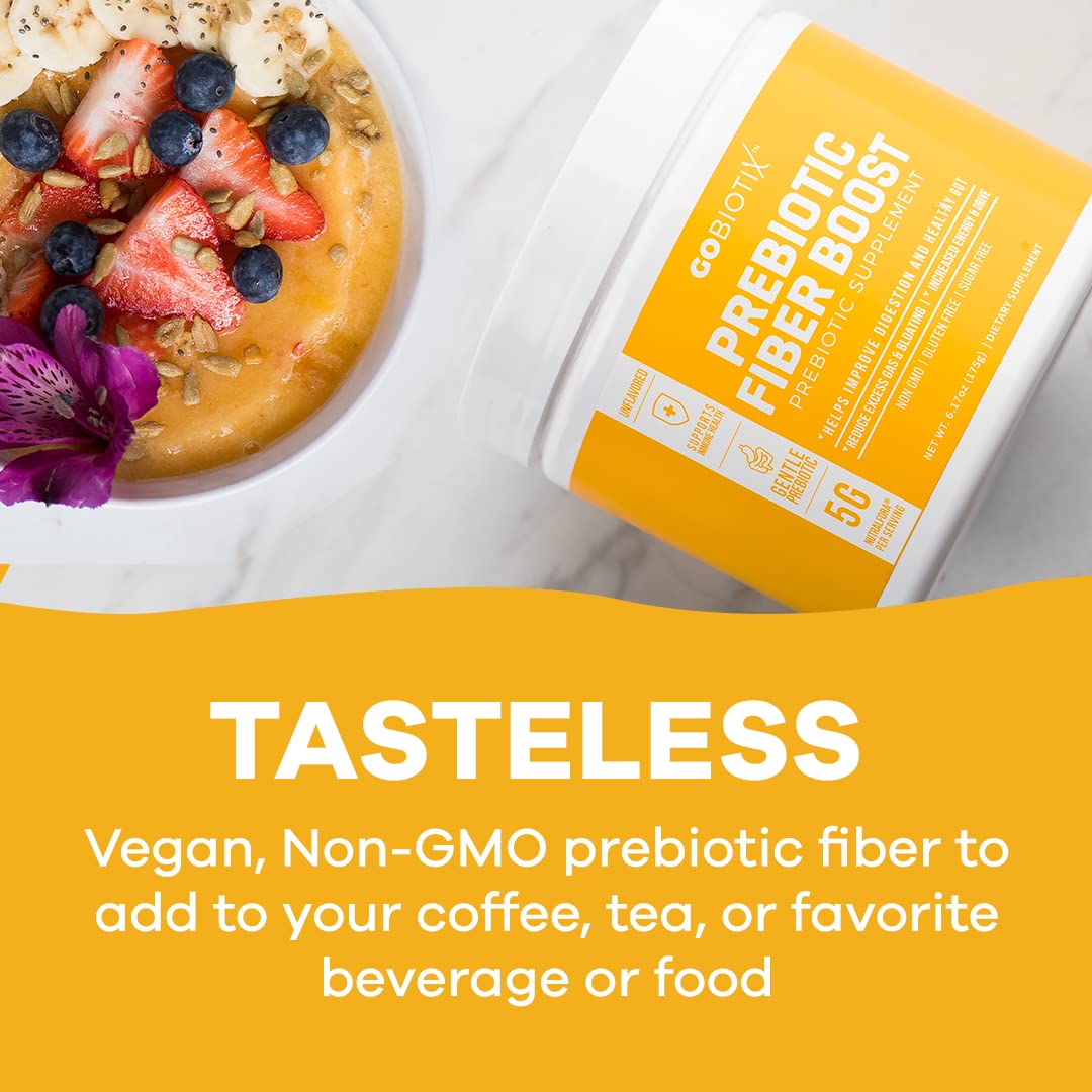 GOBIOTIX Prebiotic Fiber Powder Supplement - Supports Digestive Health & Regularity GOBIOTIX buy supplements canada