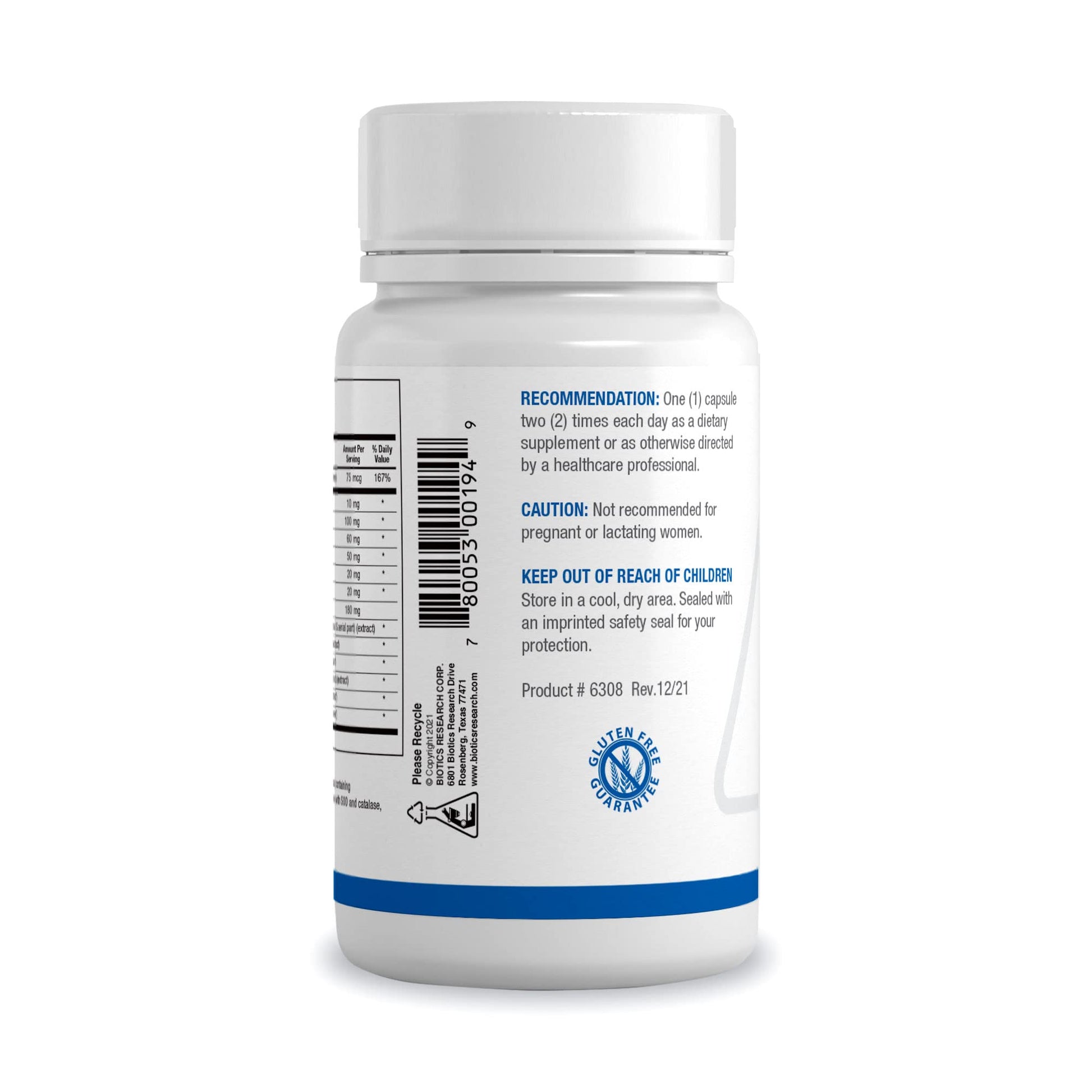 Biotics Research MCS-2 Metabolic Clearing Support, Liver Health, Potent Antioxidant Formula, Milk Thistle, Red Clover, 90 Capsules BIOTICS RESEARCH buy supplements canada
