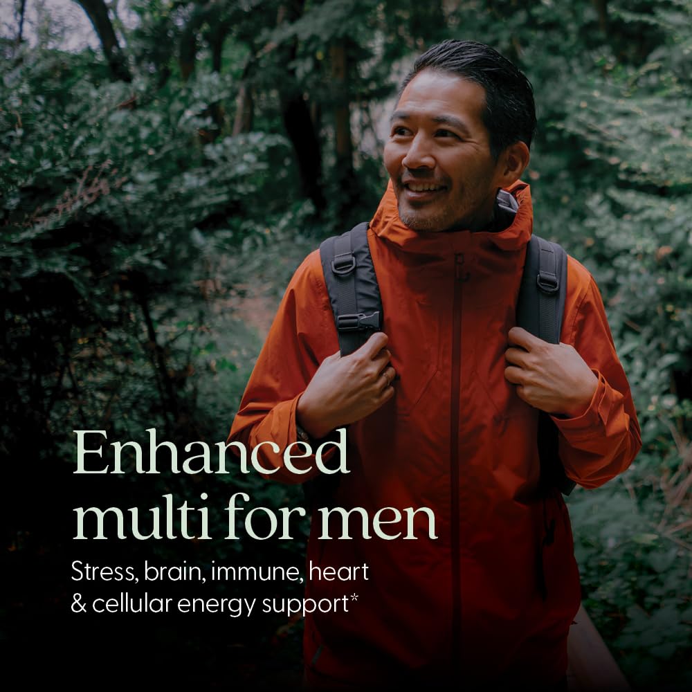 New Chapter Men's Multivitamin Advanced Formula for Stress, Brain, Immune, Heart & Energy Support, Higher Levels of Whole New Chapter buy supplements canada