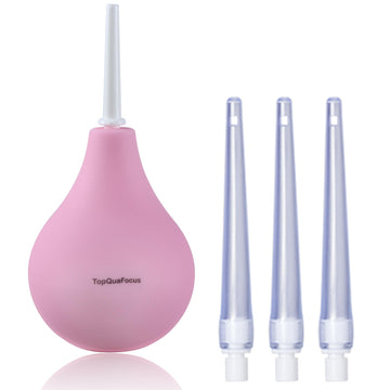 TopQuaFocus 8oz Enema Bulb Kit Anal and Vaginal Douche Bulb for Men Flushing System Enemas Silicone TopQuaFocus buy supplements canada