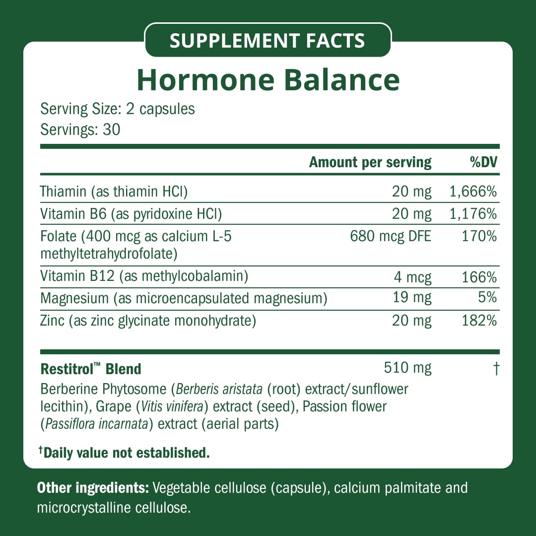 Semaine Hormone Balance – Clearer Skin, Enhanced Moods, Deeper Sleep & Happier Hormones. Hormone-Free, Vegan Capsule, Multi-Symptom Support (60 ct) Semaine buy supplements canada