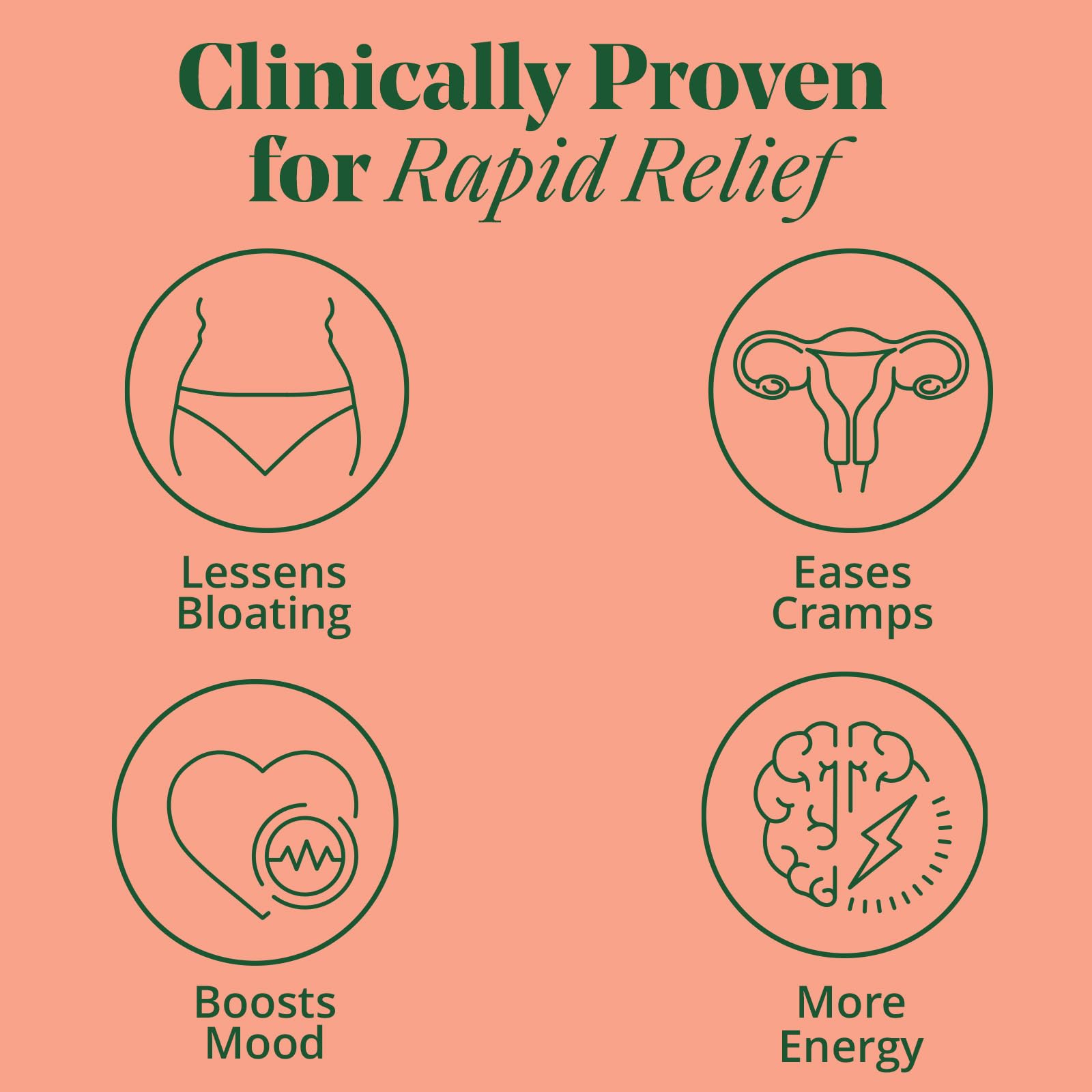 PMS & Period Relief - Menstrual Cramp Relief: No More Period Cramps, Mood Swings, or Bloating Semaine buy supplements canada