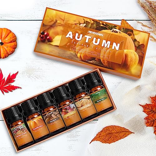 Autumn Fragrance Oil Set, Premium Fall Essential Oils for Diffuser and Candle Making -Cinnamon ARVIDSSON buy supplements canada