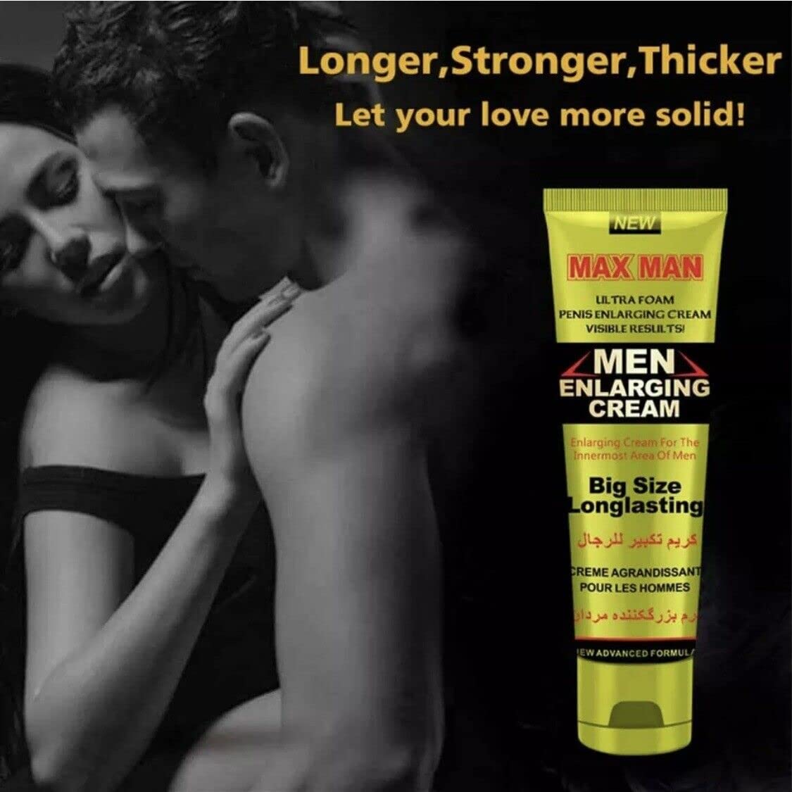 Male Enlargemenet Cream, Men Private Part Enalrgement Essential Cream Men's Energy Screum Larger FunDiscount shop buy supplements canada