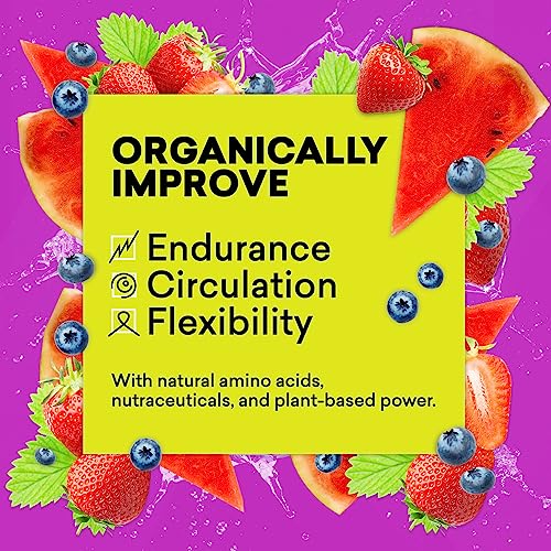 EBOOST POW Natural Pre Workout Powder - 20 Servings - Berry Melon Fizz - Pre Workout EBOOST buy supplements canada