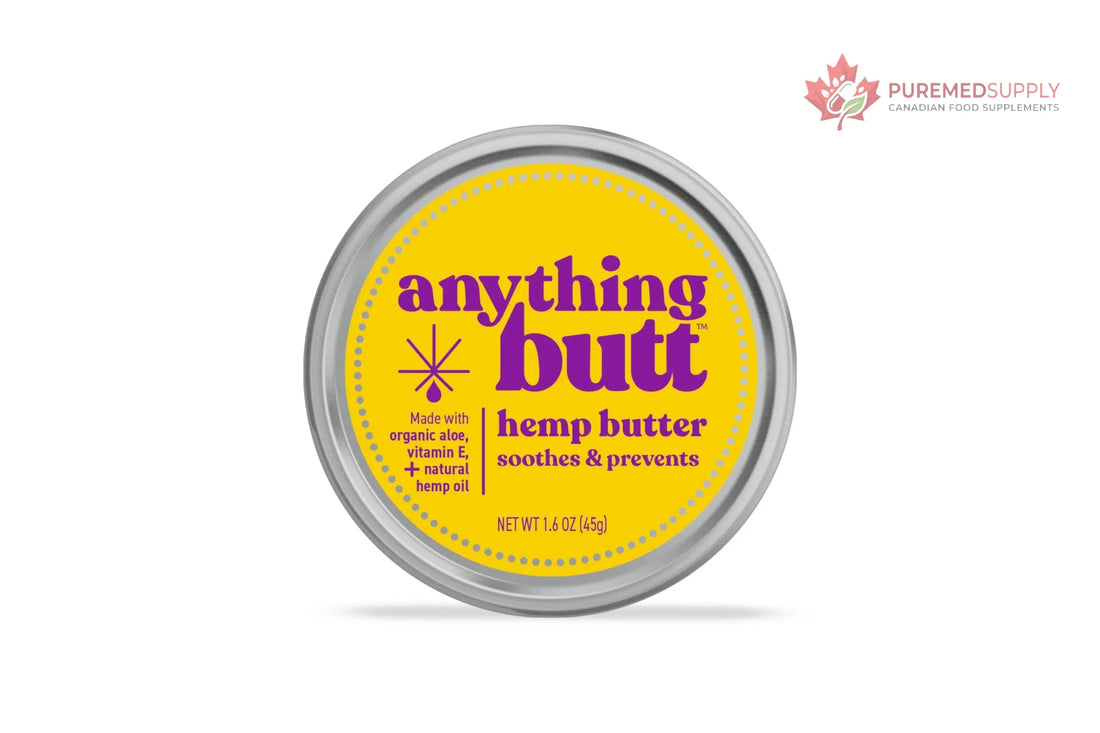 All-Natural Hemorrhoid Cream, Herbal Balm, Soothes Itching & Discomfort - Itch Hemorrhoid Soother Moisturizes for Itching, Rashes, Dryness, and Chafing Anything Butt buy supplements canada
