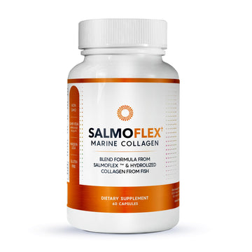VITASEI Salmoflex Marine Collagen Peptides Pills W/Hyaluronic Acid, Vitamin C, D, E | Salmon Supplements - Hair, Skin, Nails | Multivitamin for Women & Men | Knee, Joint Relief - 60 Capsules VITASEI buy supplements canada