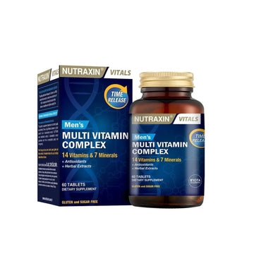Nutraxin Men's Multivitamin & Mineral Complex, 60 Tablets Nutraxin buy supplements canada