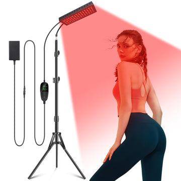 Infrared Red Light Therapy Lamp: Heating Pad Pain Relief for Body 75 LEDs Red Light Astarexin buy supplements canada
