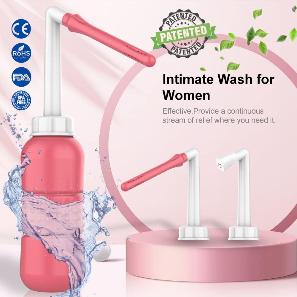 LZXIYUE 2PCS 2-in-1 Peri Bottle Feminine Care for Women,Reusable Portable Bidet for Travel LZXIYUE buy supplements canada