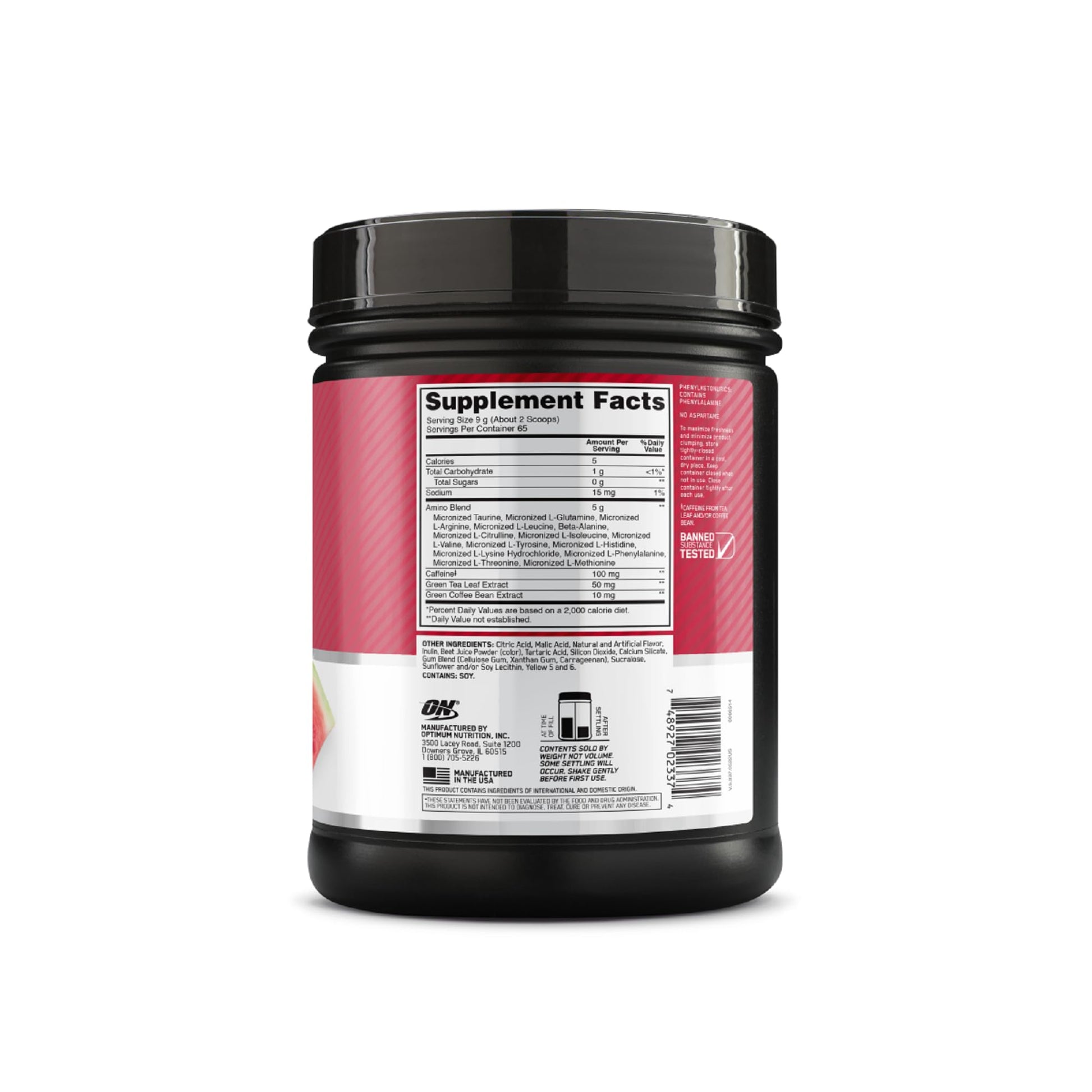 Optimum Nutrition Amino Energy - Pre Workout with Green Tea, BCAA, Amino Acids Optimum Nutrition buy supplements canada
